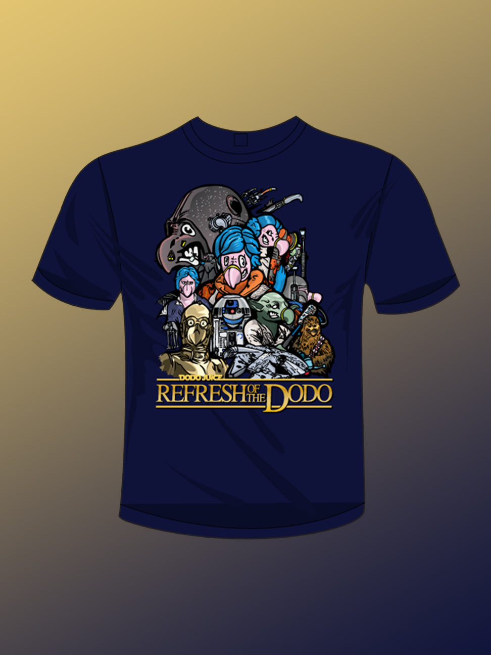 Refresh of the Dodo T-Shirt - Navy