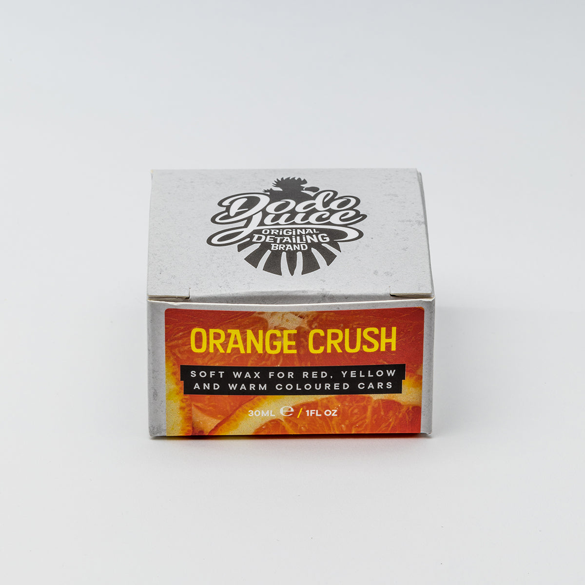 Orange Crush 30ml - carnauba soft wax - for warm coloured cars (inc red) HS 3404900000