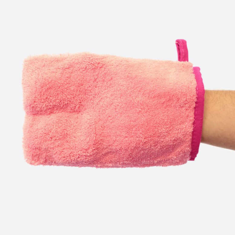 Mr Pink - plush microfibre mitt for interior surfaces - OFFER