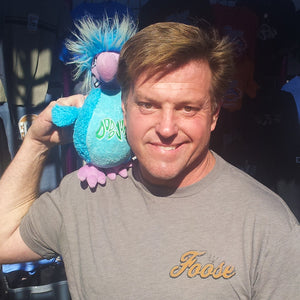 Mr Skittles Stuffed Dodo - fluffy mascot and cuddly icon