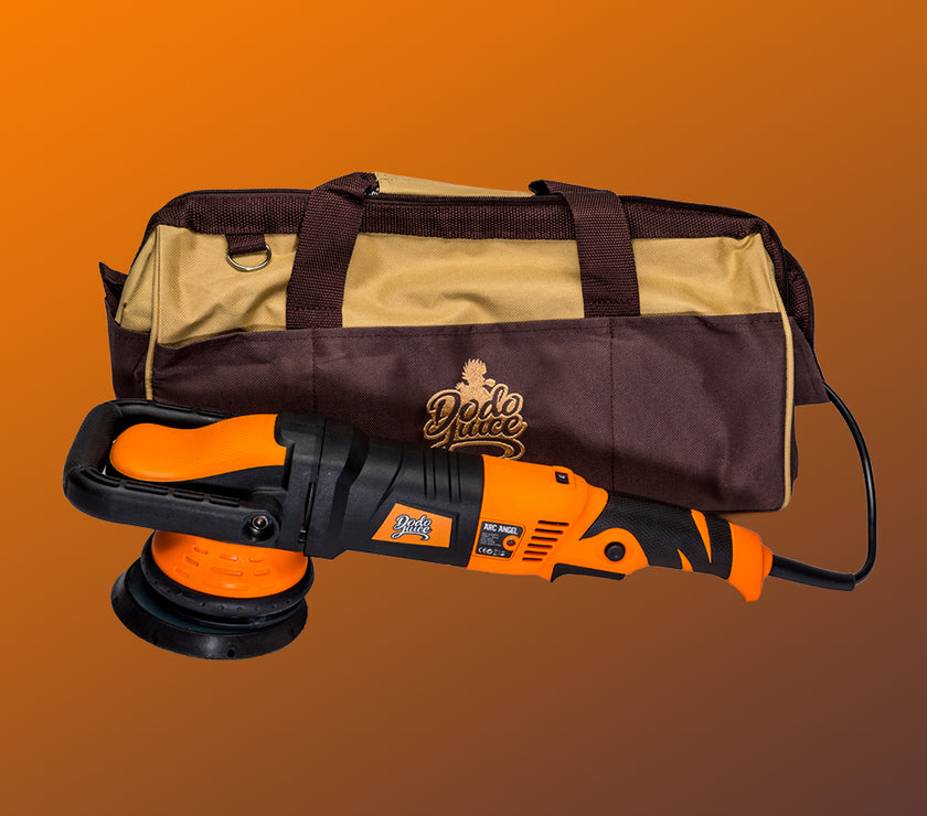 Arc Angel - DAS-15 long throw orbital machine polisher - 15mm throw, inc backing plate, bag (900W, UK plug 240V) - UNBOXED (CLEARANCE)