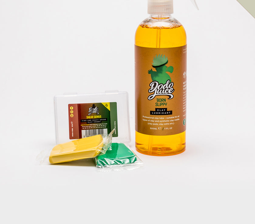 Born to Clay Kit - Clay Bar and Clay Lube Bundle (2 Items)