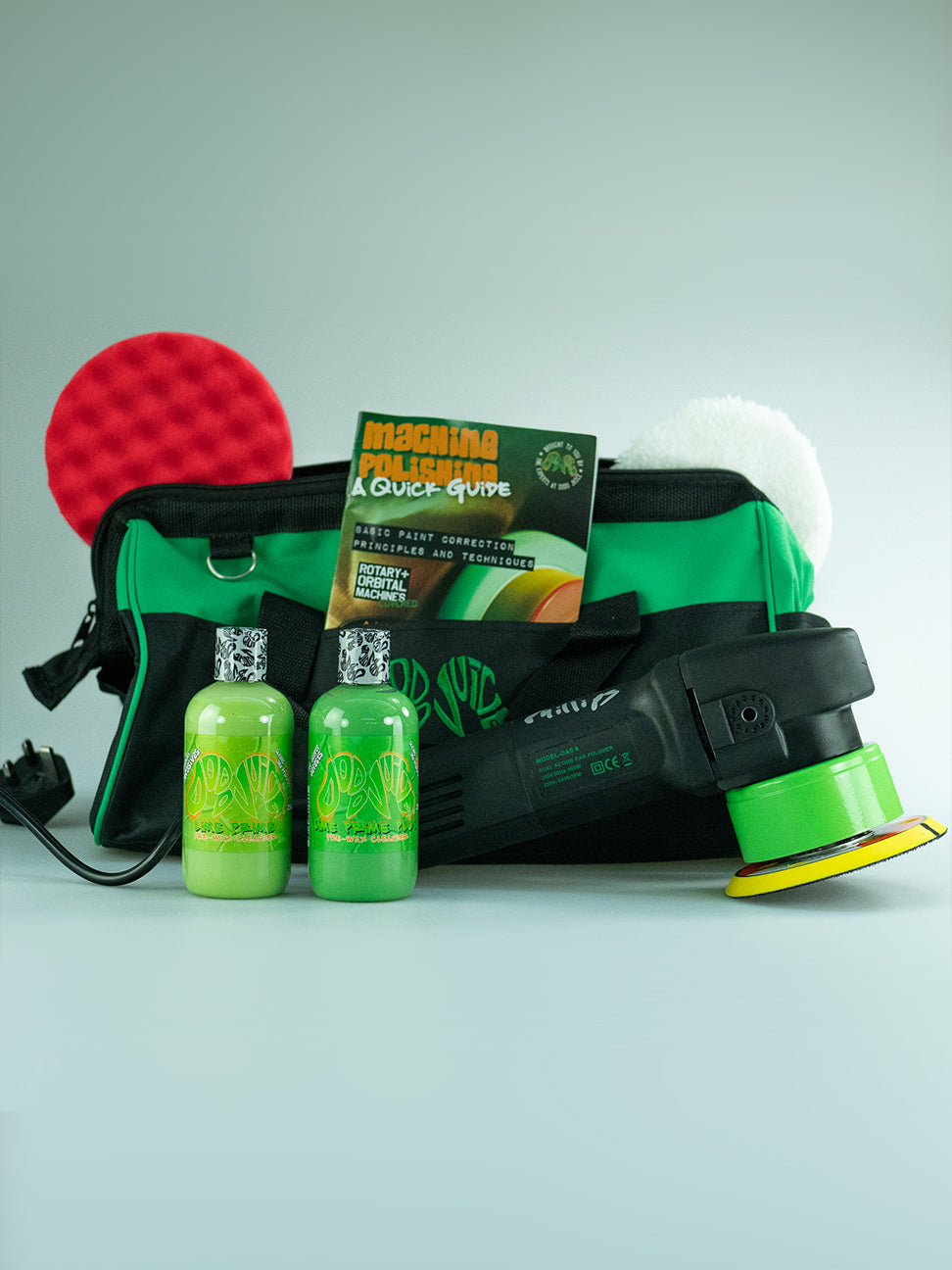 Buff Daddy Intro Kit SIGNED by Mike Phillips (detailing legend!) - DAS-6 orbital machine polisher (DA), 550W - UK PLUG 240v