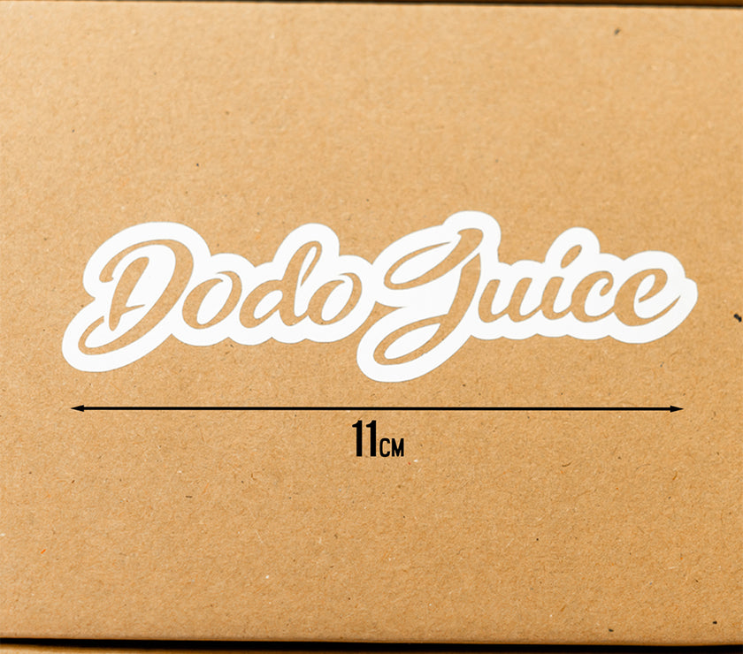 Dodo Juice REFRESH Straight Logo Cut Vinyl Solid Colour