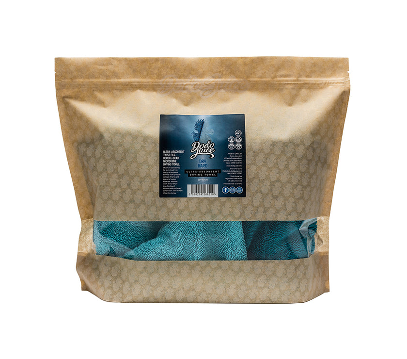 Dry Hard - Double-Sided Twisted-Loop Microfibre Drying Towel