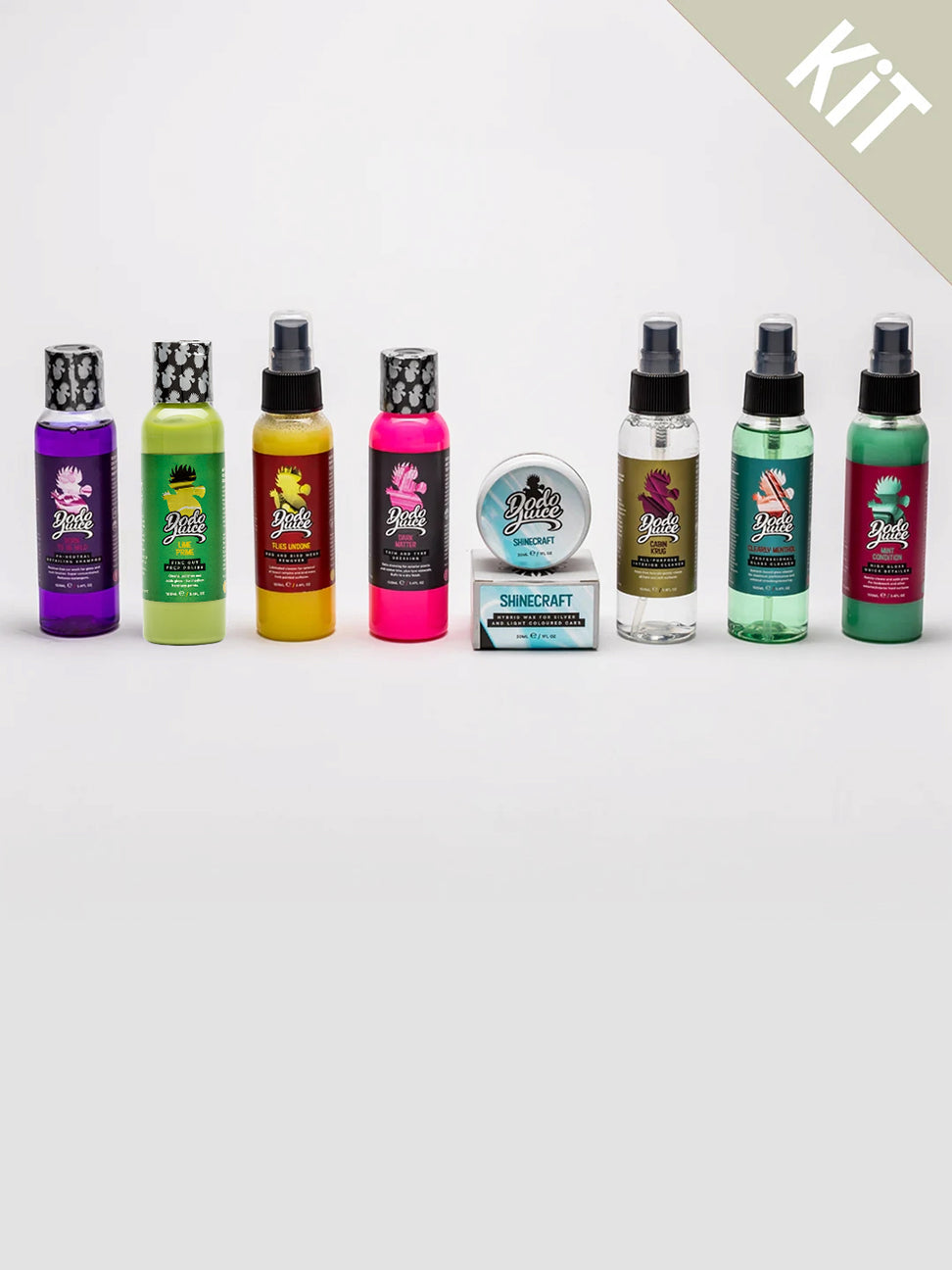 Full Spectrum Sample Kit - Starter Bundle with Hybrid Car Wax (8 items)