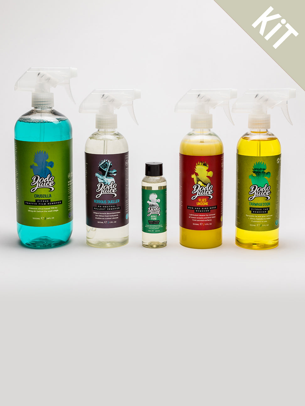 Heavy Hitters - Pre-Wash and Decontamination Bundle (5 Items)