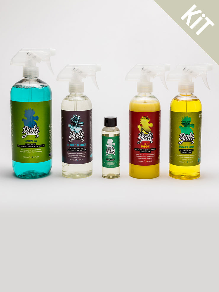 Heavy Hitters - Pre-Wash and Decontamination Bundle (5 Items)