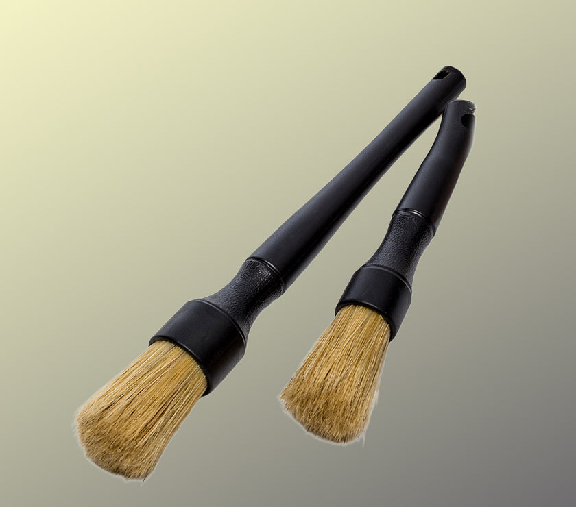 Hog Brush Kit - Hog's Hair Detailing Brushes x2