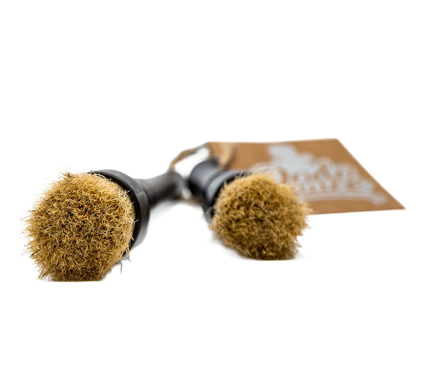 Hog Brush Kit - Hog's Hair Detailing Brushes x2