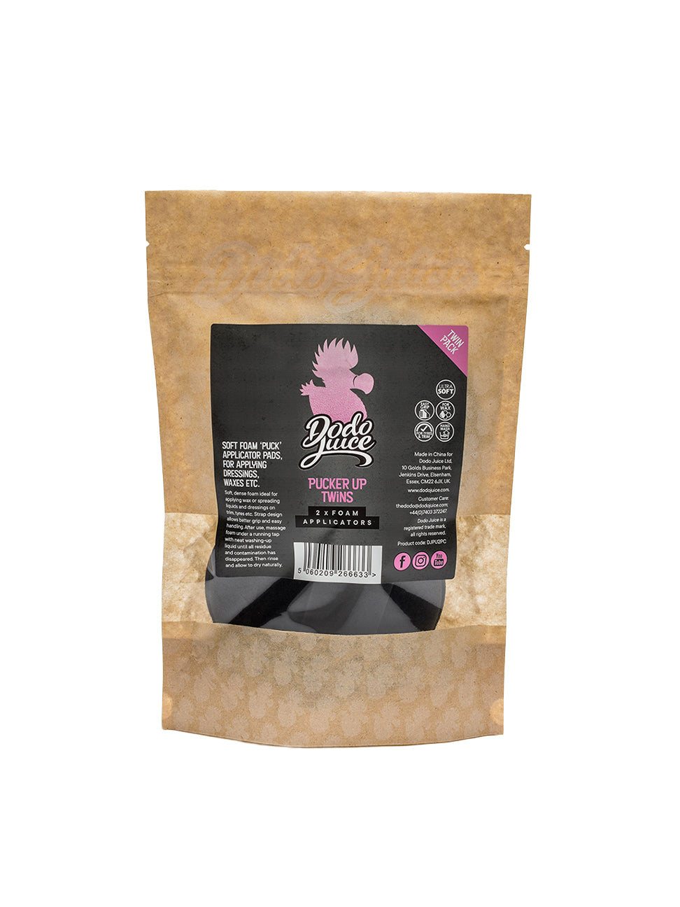 Pucker Up Twin Pack - 2x Foam Applicator Pads