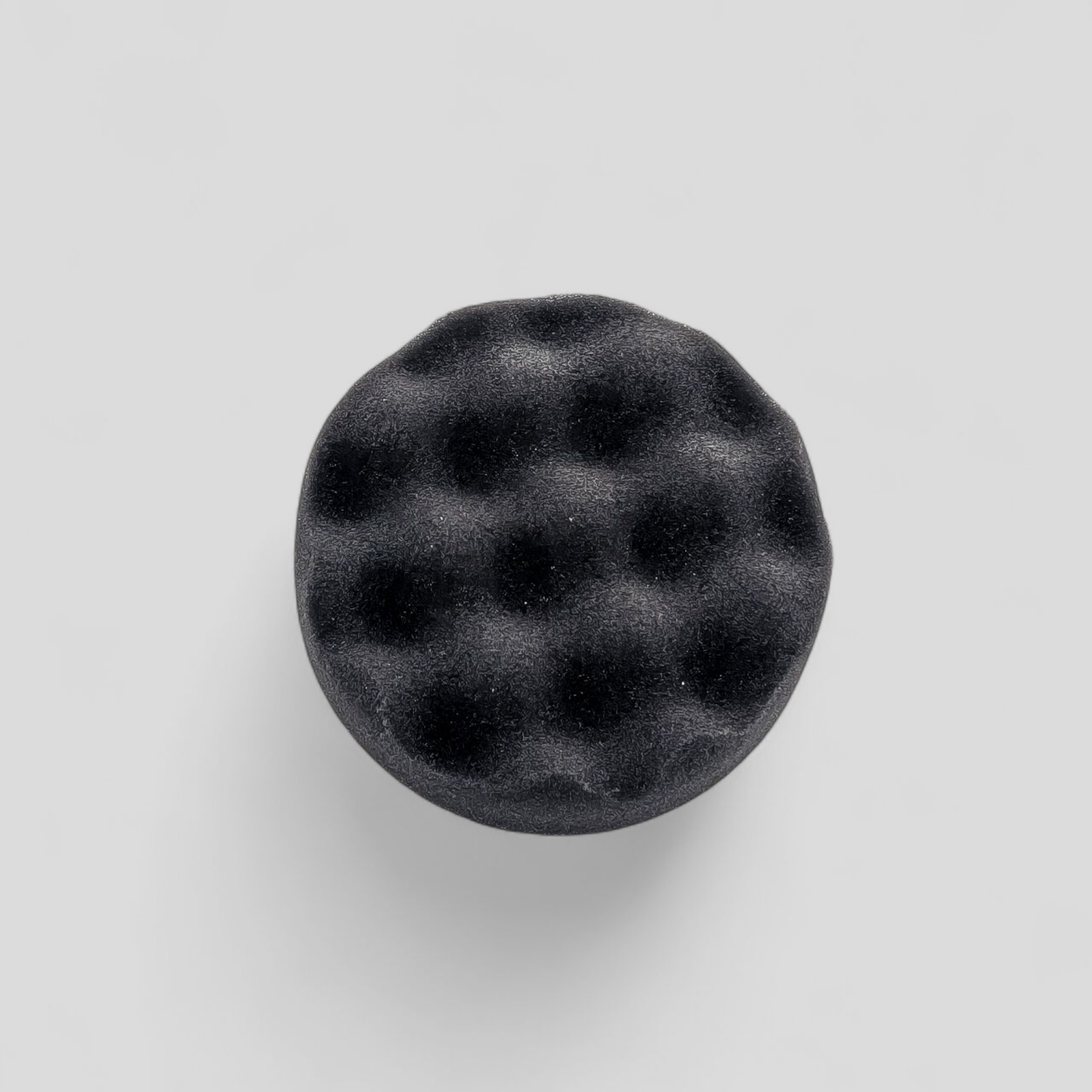 Peak Finish spot pad - waffle foam finishing pad, 80mm (3 inch) - fine cut HS 8466928000