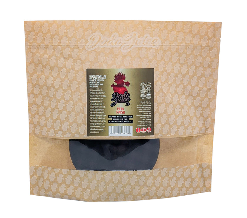 Peak Finish Spot Pad - Waffle Foam Finishing Pad, 150mm (6 inch)