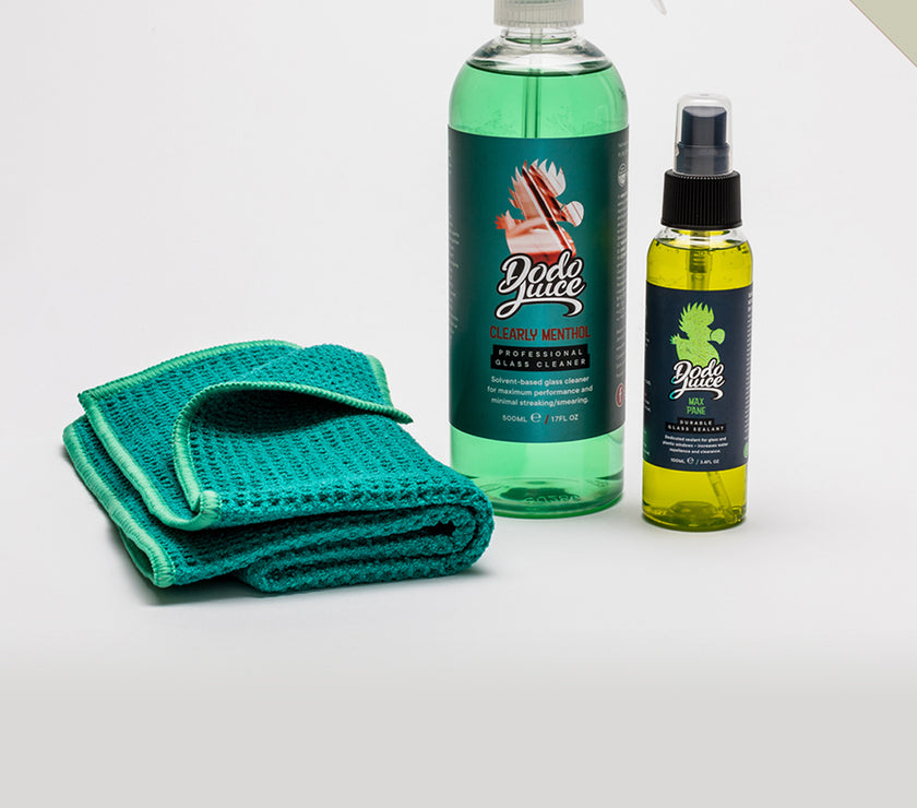 Pure Glass Kit - Glass and Window Cleaning Bundle (3 Items)