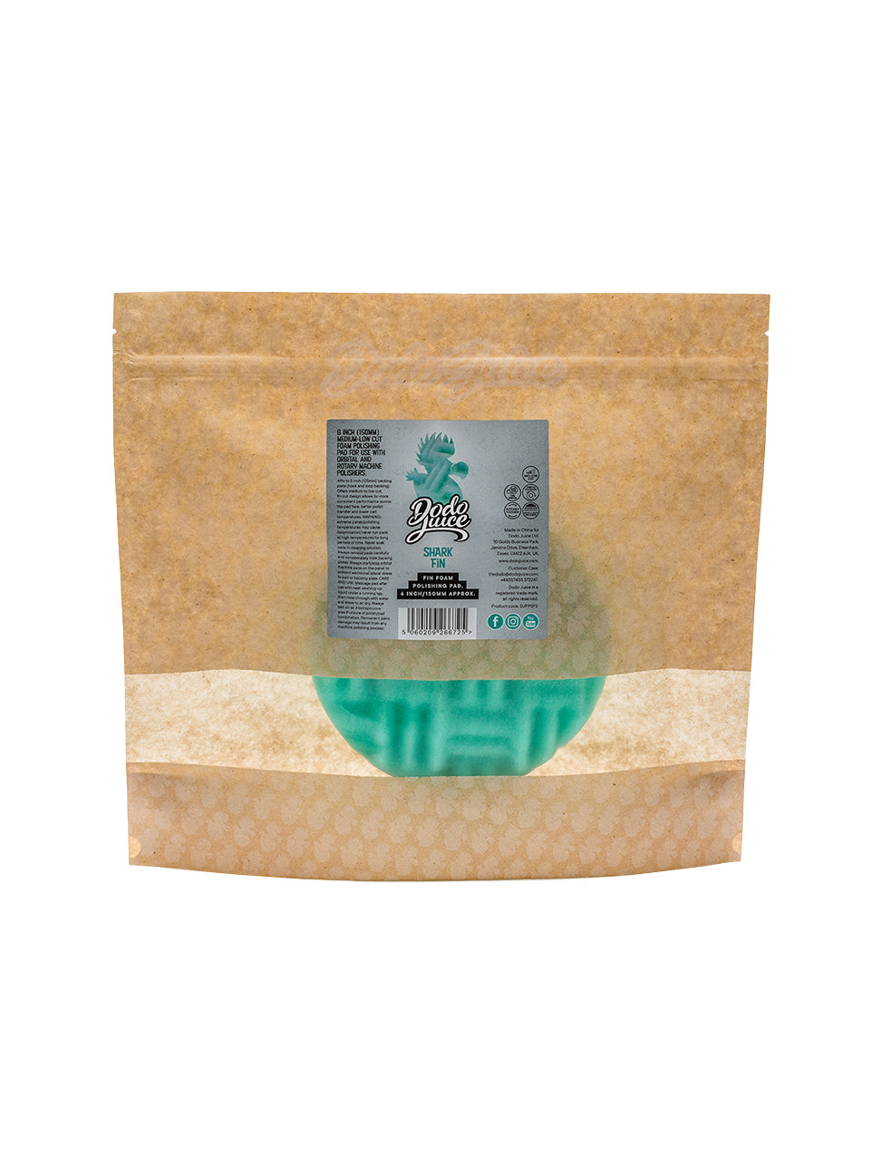 Shark Fin - Fin-Cut Foam Polishing Pad, 150mm (6 inch)