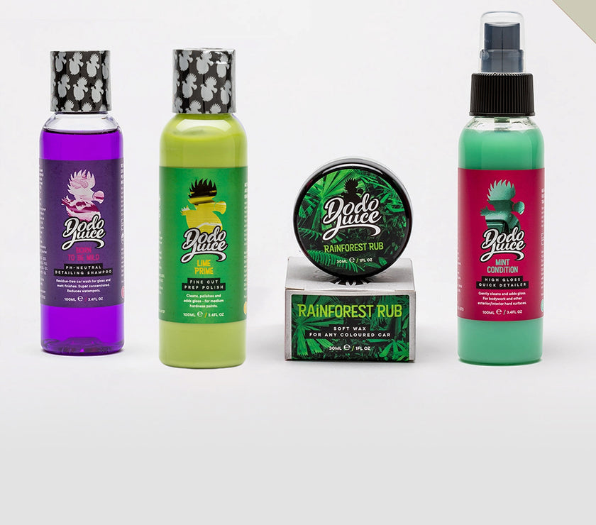 Simple Sample Kit - Starter Bundle With Carnauba Car Wax (4 Items)