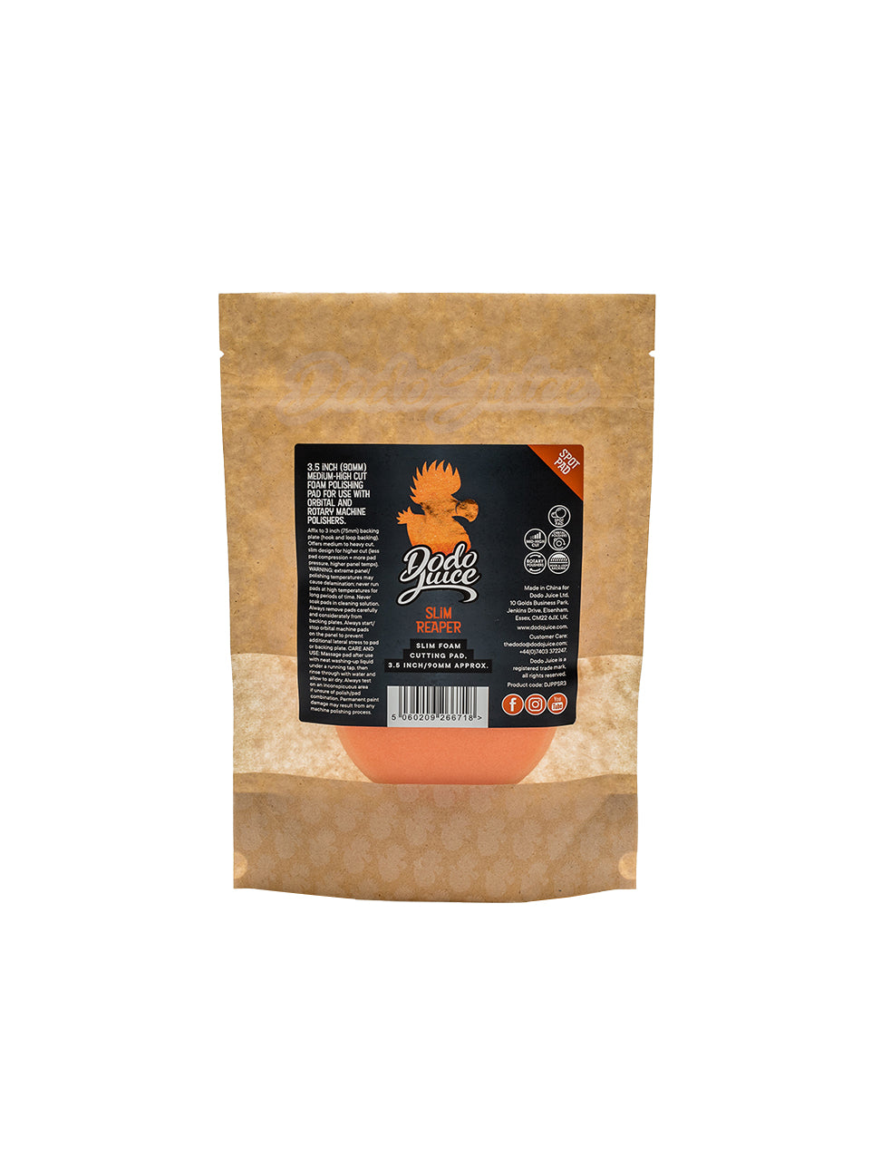 Slim Reaper Spot Pad - Extra-Slim Foam Cutting Pad, 90mm (3.5 inch)