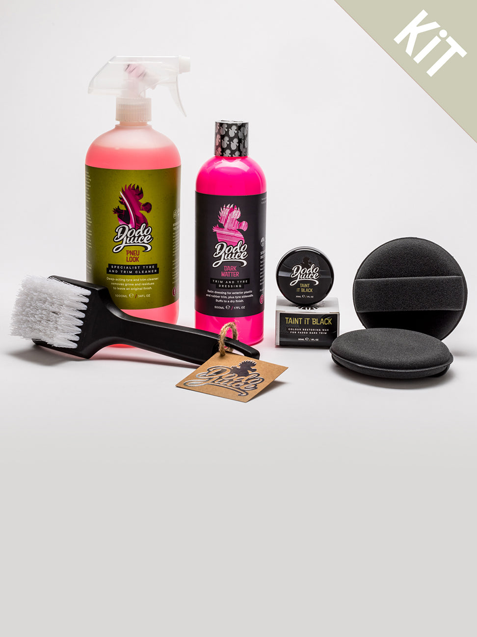 Total Tyre and Trim kit - Comprehensive Tyre and Trim Care Bundle (5 items)