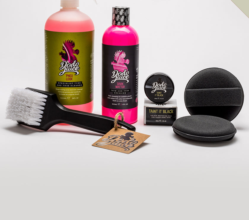 Total Tyre and Trim kit - Comprehensive Tyre and Trim Care Bundle (5 items)