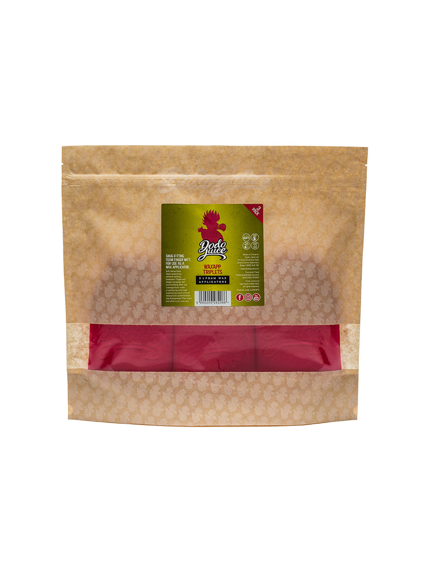 WaxApp - Soft Foam Finger Mitt