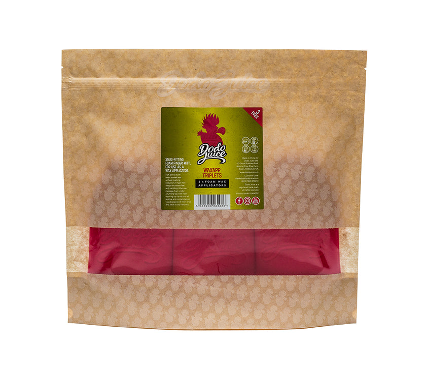 WaxApp - Soft Foam Finger Mitt