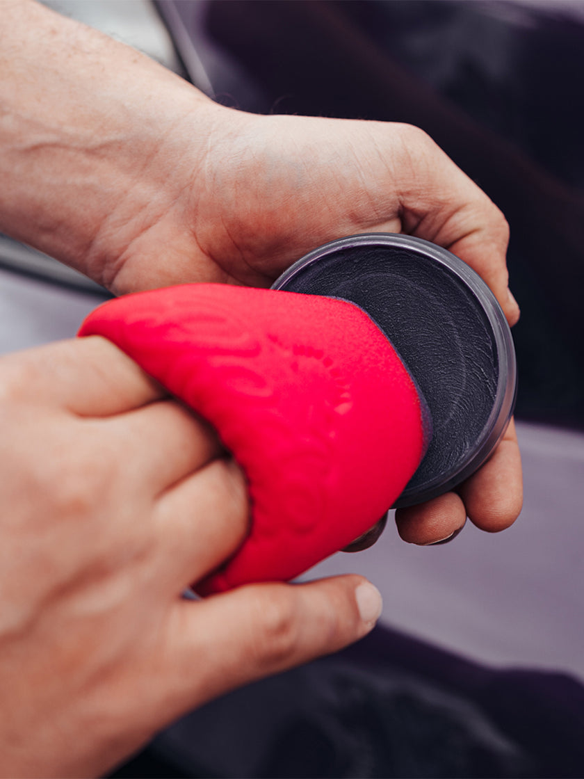 WaxApp - Soft Foam Finger Mitt