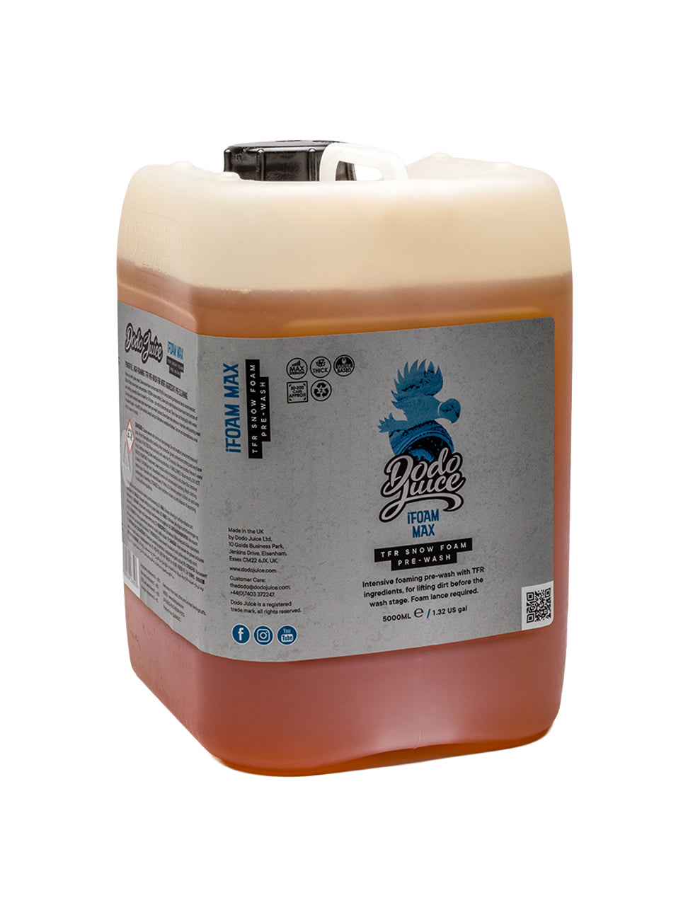 iFoam Max 1 litre/5 litres - TFR snow foam (aggressive pre-wash for max cleaning performance) HS 3402909000