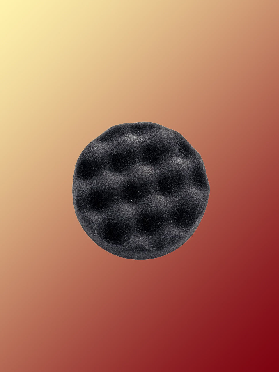 Peak Finish Spot Pad - Waffle Foam Finishing Pad, 80mm (3 inch)