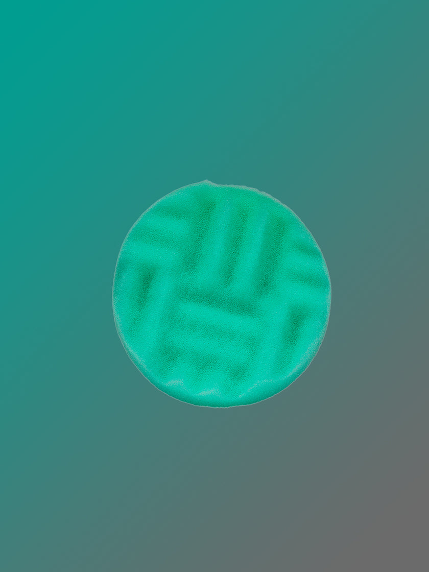 Shark Fin Spot Pad - Fin-Cut Foam Polishing Pad, 75mm (3 inch)