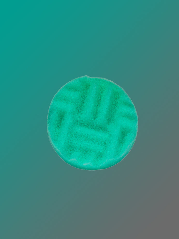 Shark Fin Spot Pad - Fin-Cut Foam Polishing Pad, 75mm (3 inch)