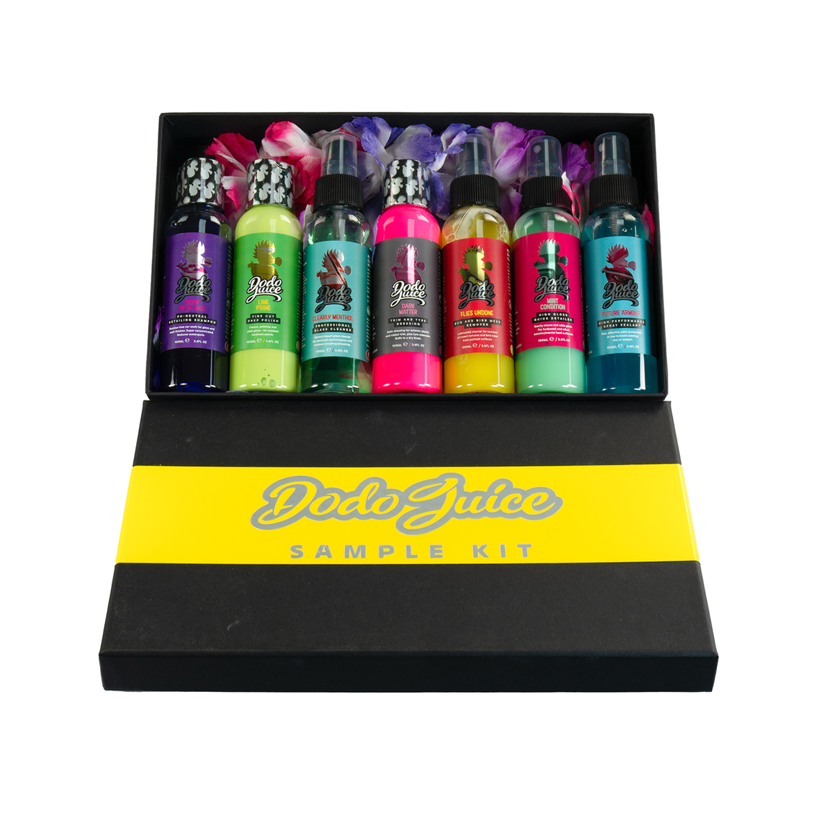 Black Box Bottle Kit - the super seven liquid detailing sampler