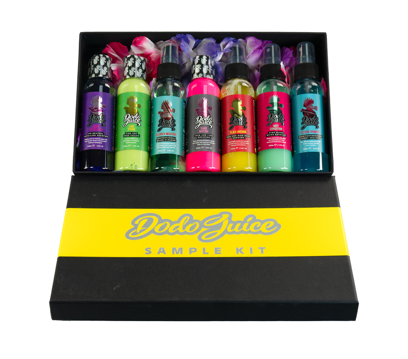 Black Box Bottle Kit - the super seven liquid detailing sampler