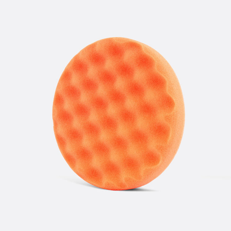 Waffle Orange - waffle foam cutting pad, 150mm (6 inch) - OFFER
