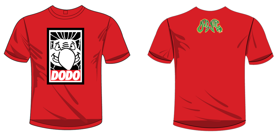 Dodo OBEY T-Shirt - Red