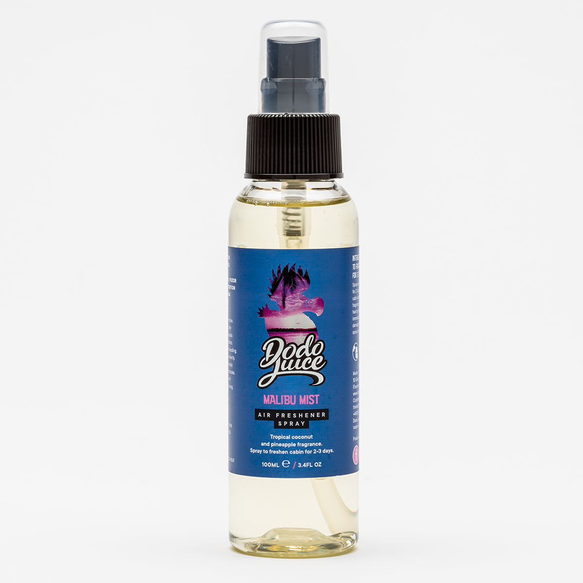 Malibu Mist 100ml - Pina Colada fragrance (pineapple and coconut) air freshener spray HS 9616101000