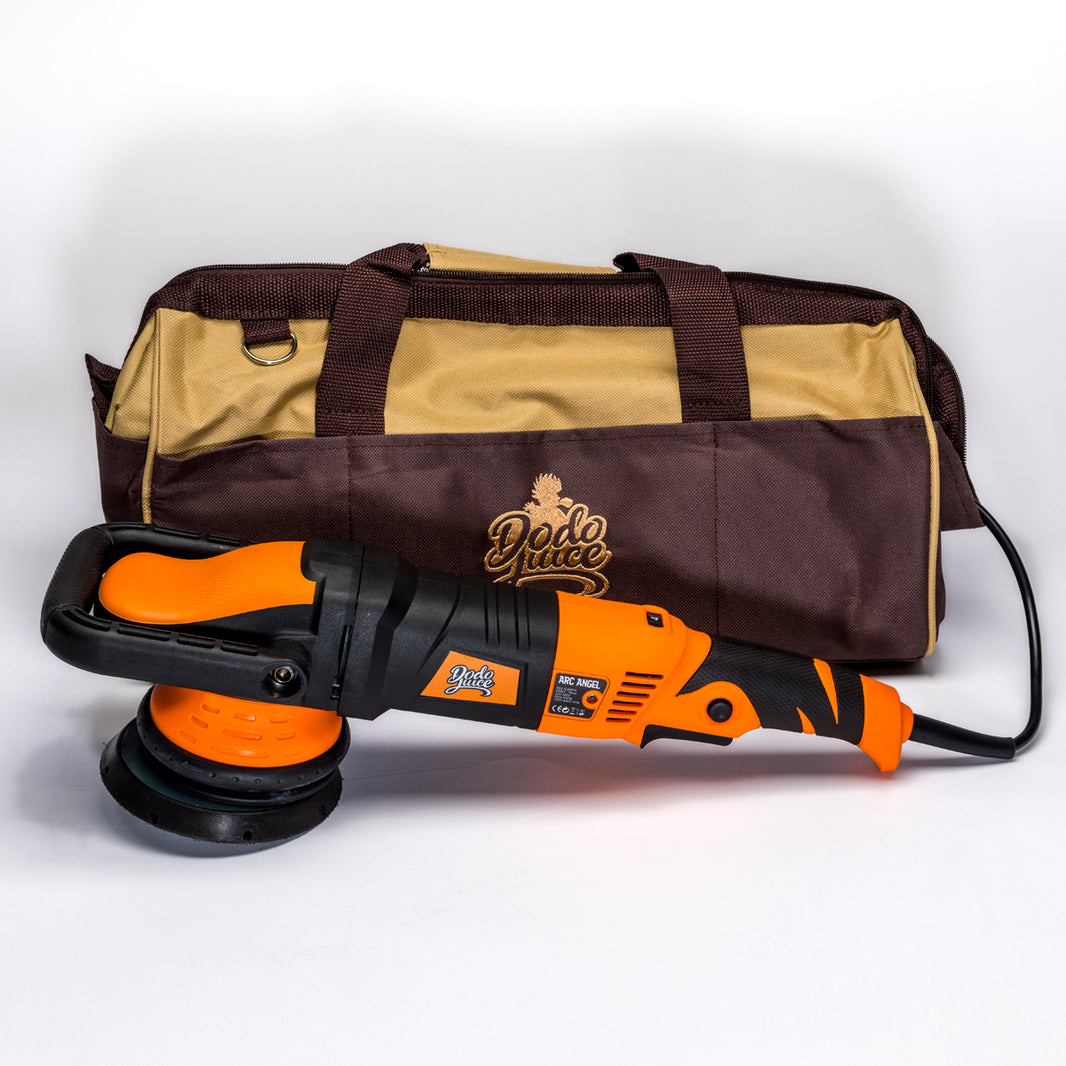 Arc Angel - DAS-15 long throw orbital machine polisher - 15mm throw, inc backing plate, bag (900W, UK plug 240V) - UNBOXED (CLEARANCE)