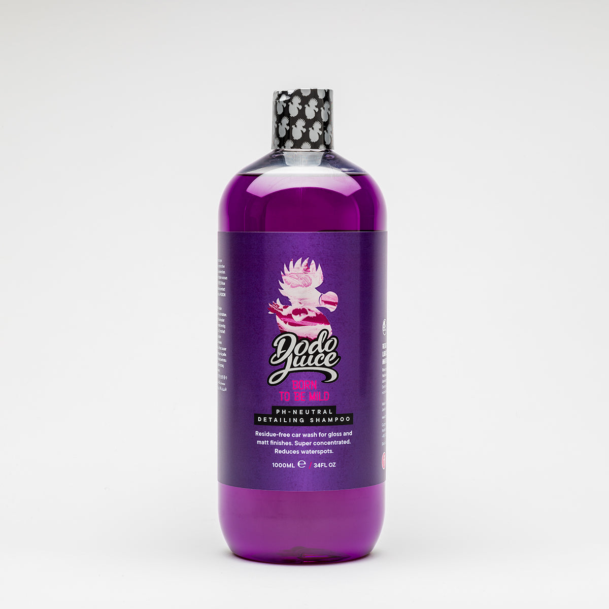 Born to be Mild 500ml/1 litre/5 litres - pH-neutral maintenance shampoo with limescale inhibitors - for gloss or matt finishes HS 3402909000