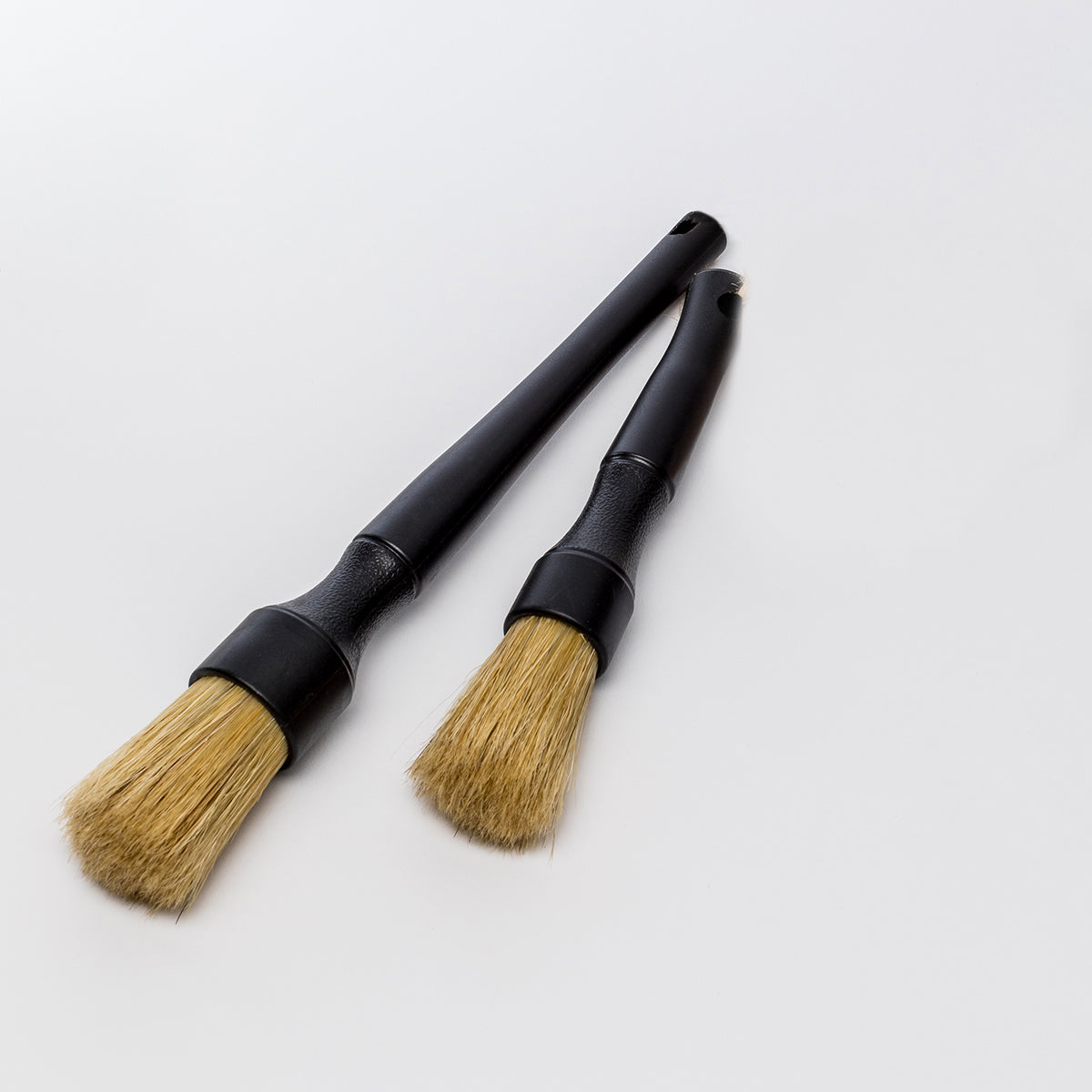 Hog Brush Kit hog's hair detailing brushes x2 natural bristles HS