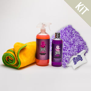 Wash Boss kit - shampoo, mitt and towel wash stage bundle (4 items) - up to £8 saving HS 3405300000