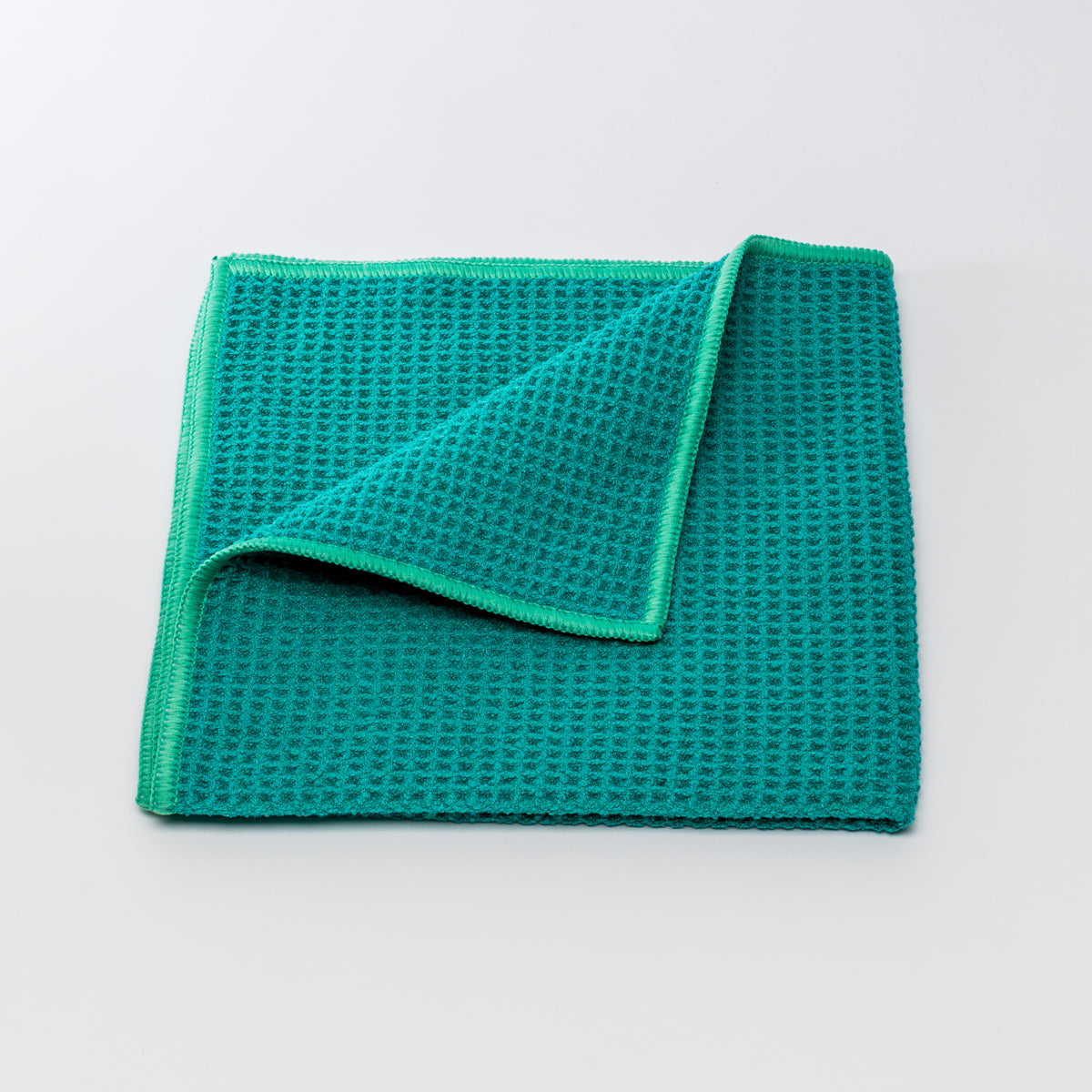 Mint Merkin waffleweave microfibre glass cloth 40x40cm 350gsm HS 63