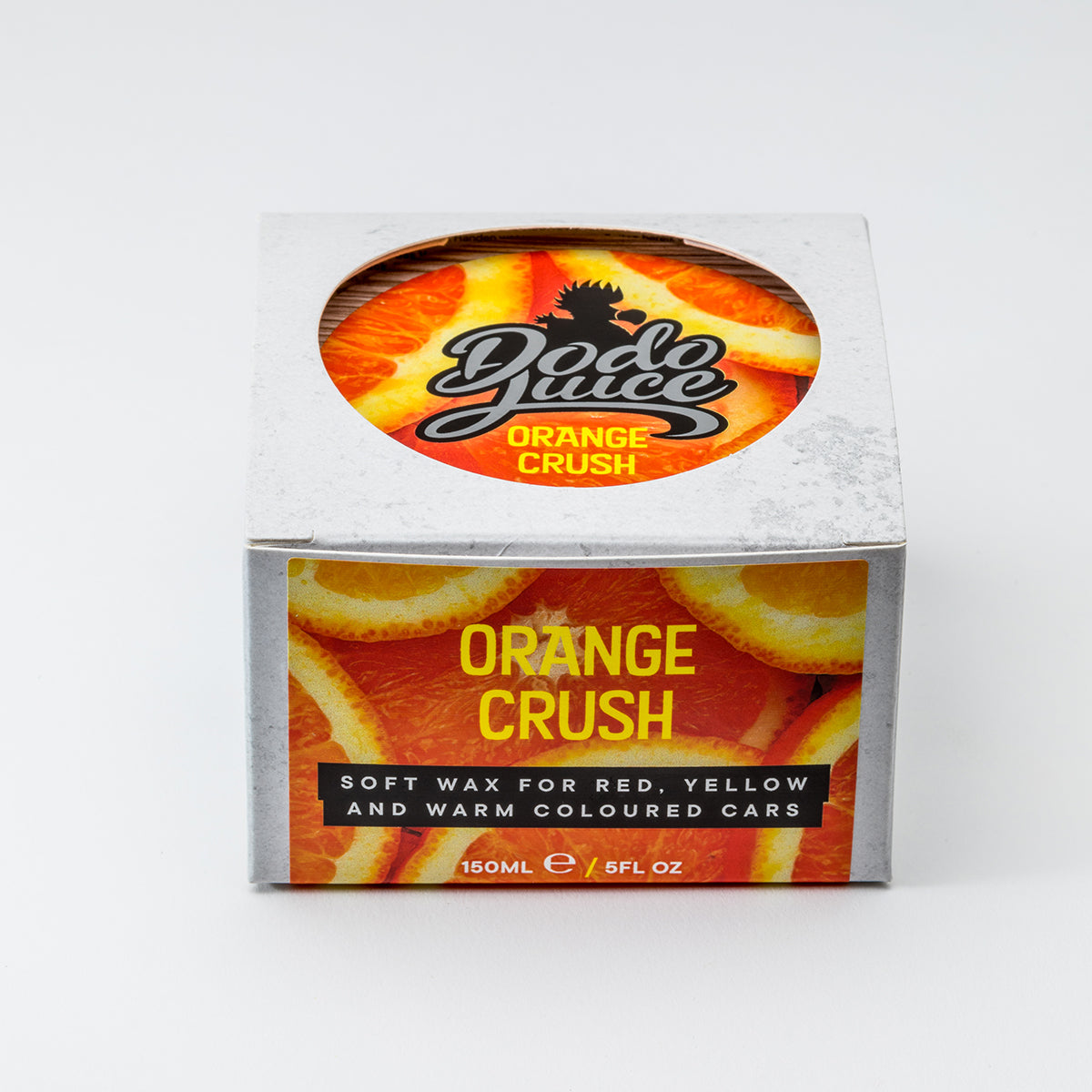 Orange Crush 150ml - carnauba soft wax - for warm coloured cars (inc red) HS 3404900000