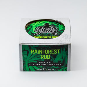 Rainforest Rub 150ml - our original carnauba soft wax - for any colour car HS 3404900000