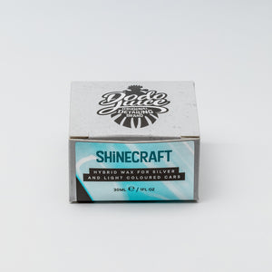 Shinecraft 30ml - high-performance hybrid car wax - for light coloured cars (inc white and silver) HS 3404900000