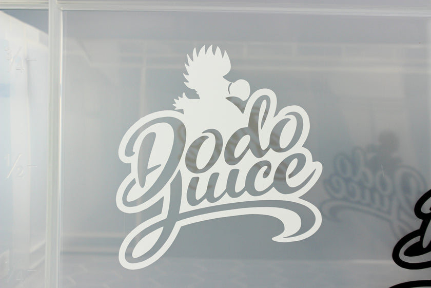 Dodo Juice REFRESH Logo With Mr Skittles Cut Vinyl Solid Colour