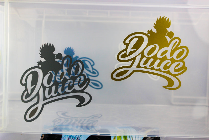 Dodo Juice REFRESH Logo With Mr Skittles Cut Vinyl Solid Colour