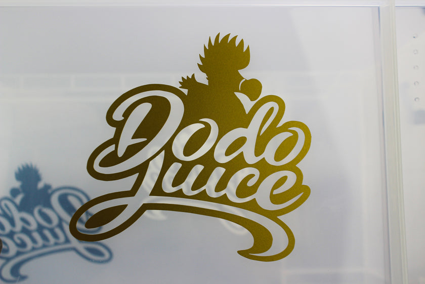 Dodo Juice REFRESH Logo With Mr Skittles Cut Vinyl Solid Colour