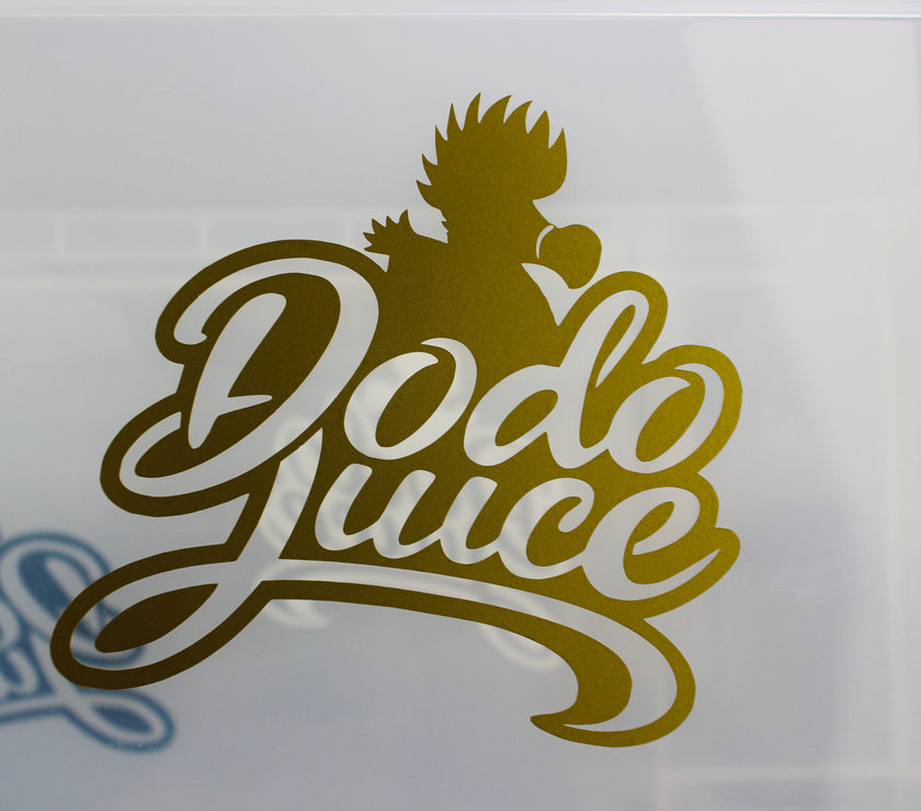 Dodo Juice REFRESH Logo With Mr Skittles Cut Vinyl Solid Colour