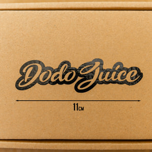 Dodo Juice REFRESH straight logo cut vinyl solid colour (black/white) HS 4911990000