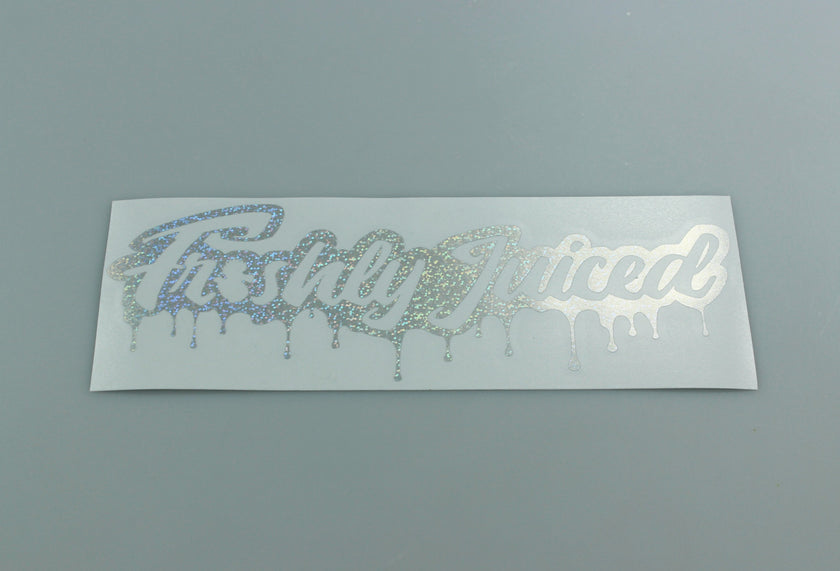 Freshly Juiced "Dripping with Freshness" Vinyl Scene Stickers