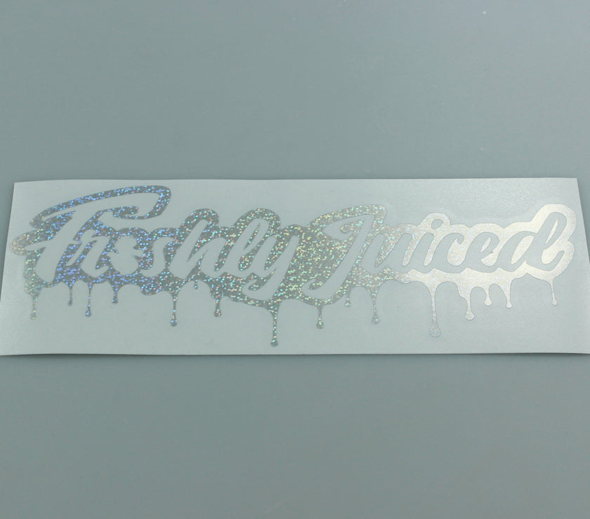 Freshly Juiced "Dripping with Freshness" Vinyl Scene Stickers